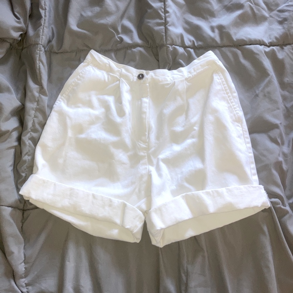 Village Sport White Puffy Shorts
